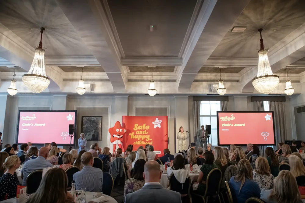 View of Action for Children awards ceremony