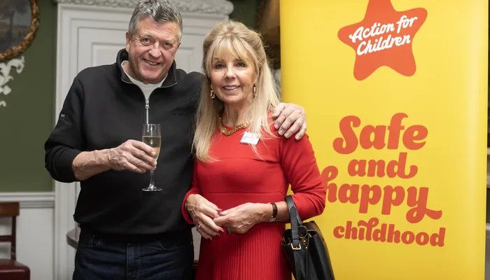 Action for Children Vice Presidents Ken Deeks MBE and Lynda Myles-Till MBE