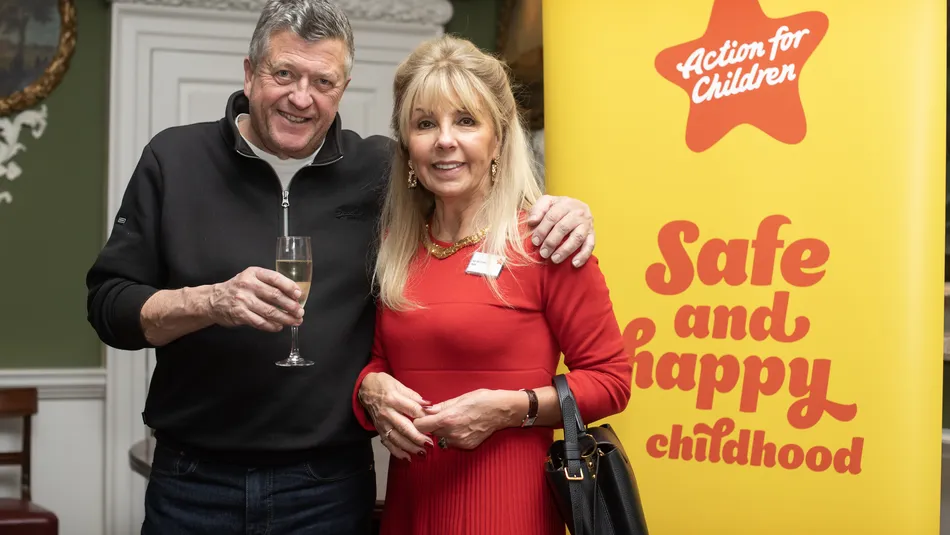 Action for Children Vice Presidents Ken Deeks MBE and Lynda Myles-Till MBE