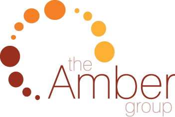 Amber logo clear background