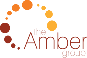 Amber logo clear background