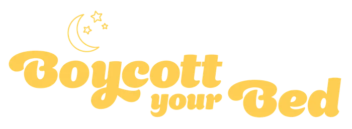 Boycott_your_bed_2024_logo_yellow