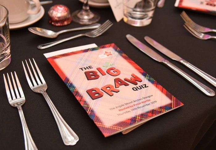 Brochure of The Big Braw Quiz