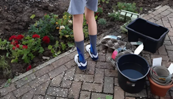 Gardening activity with the Bucks Activity Project