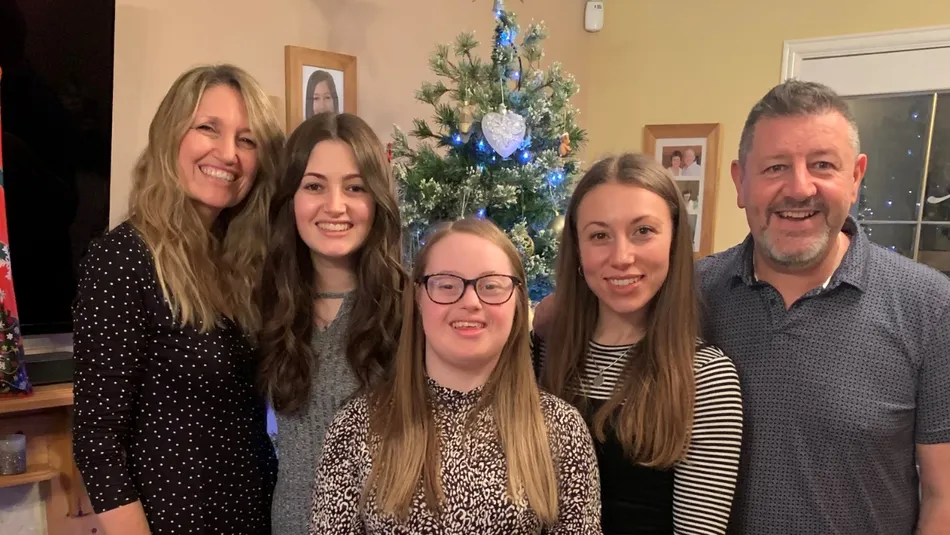 Carmela and her family