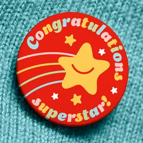Congratulations superstar badge