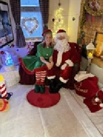 Father Xmas with an Elf JGS