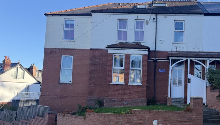 The exterior of Gelert West home.