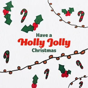Holly Jolly Christmas - eCard