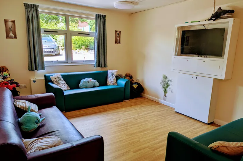 Lounge area at JGS