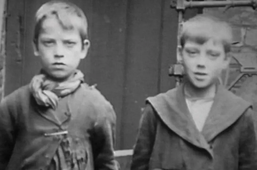 Meet Fred and George the first two boys to be taken in by Stephenson