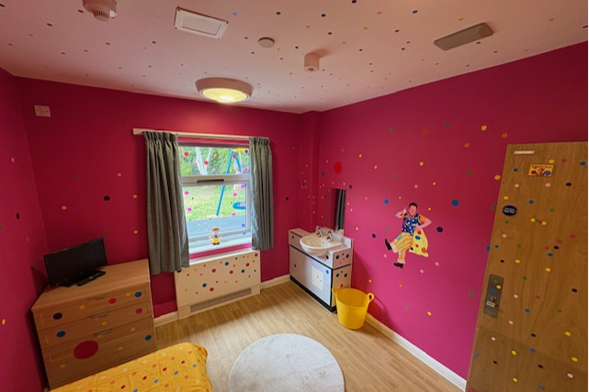 Mr Tumble themed bedroom