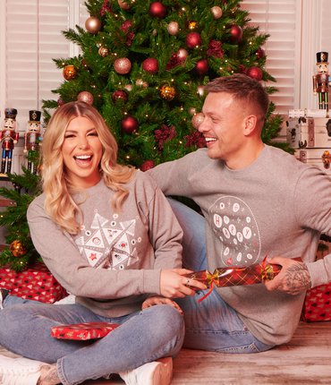 Olivia and Alex Bowen Christmas Merch