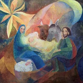 Religious painting V1