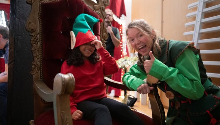 Santaland behind the scenes