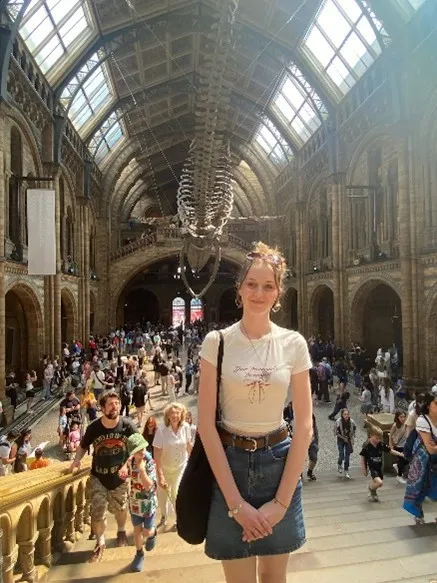 Young Ambassador Sofia smiling at camera