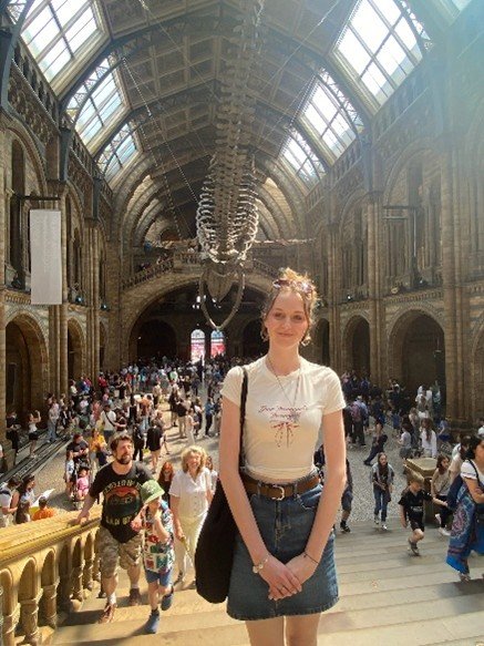 Young Ambassador Sofia smiling at camera