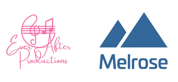 Ever After Productions logo and Melrose company logo