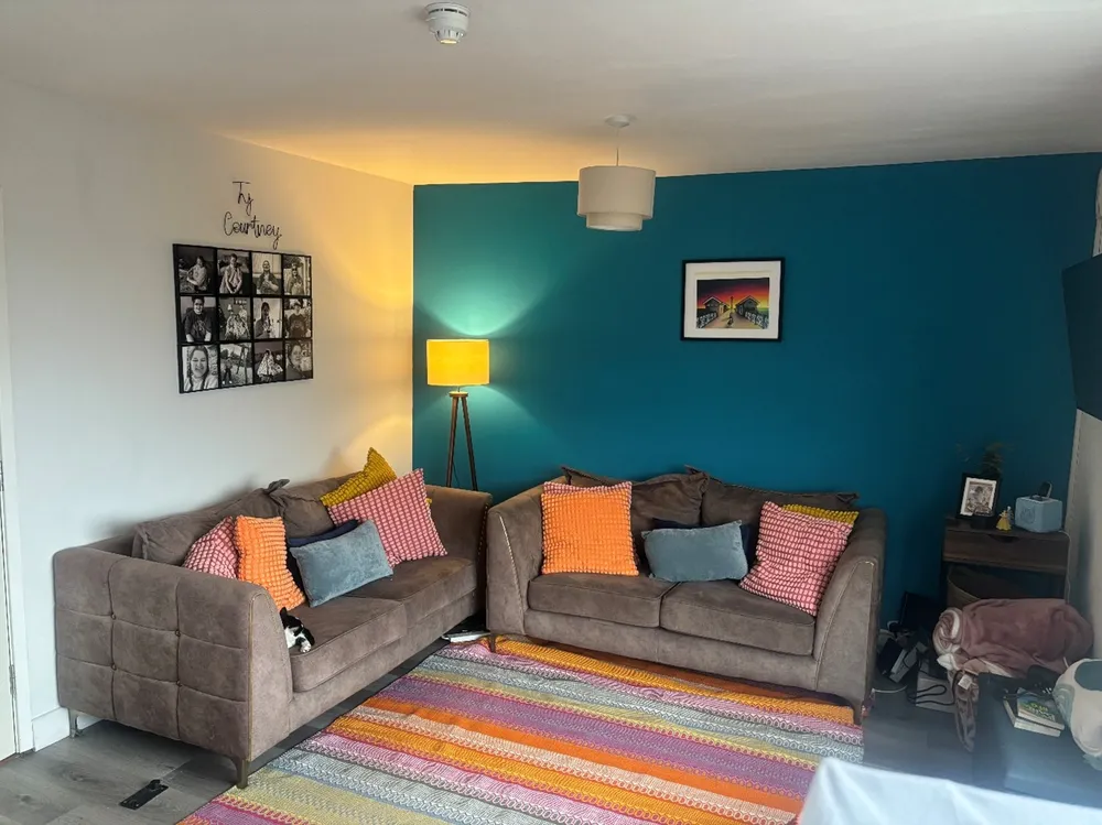 Cosy living room at Ty Canol