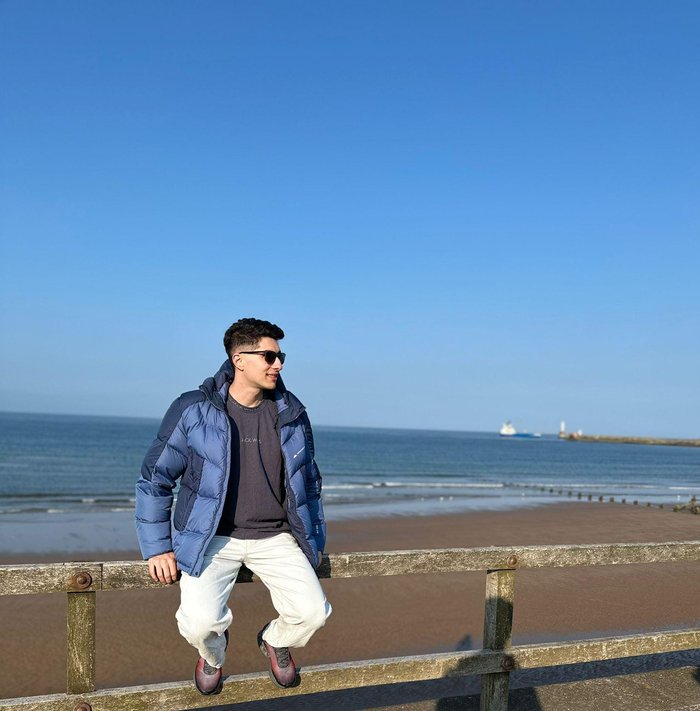 Young Ambassador, Sozdar, at the beach