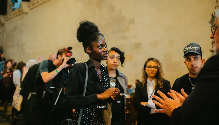 Young people campaigning with us
