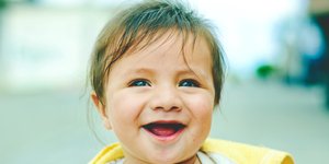 Baby smile