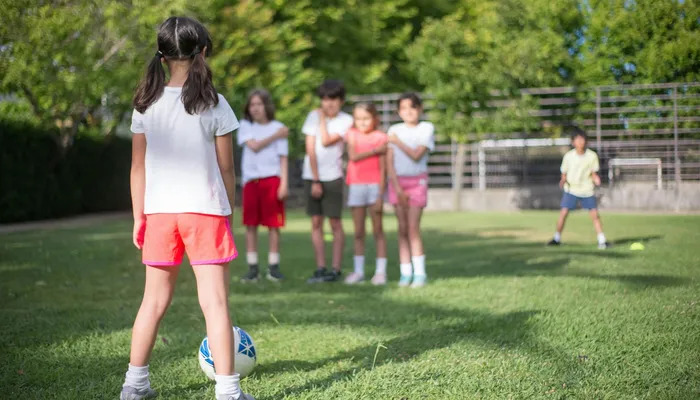 Football Group Children