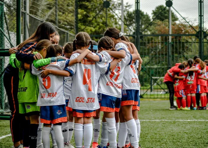 Girl Football Team