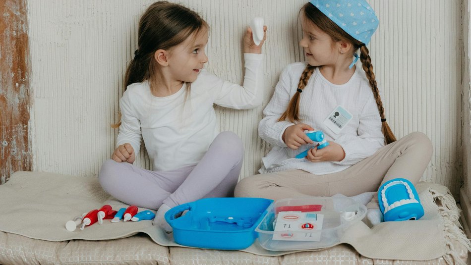 Girls Playing Role Play